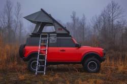 Rough Country - ROUGH COUNTRY HARD SHELL ROOF TOP TENT LOW-PROFILE ALUMINUM SHELL | RACK MOUNT - Image 13