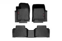 ROUGH COUNTRY FLOOR MATS FR & RR | CREW | CHEVY/GMC CANYON/COLORADO 2WD/4WD (2023-2024)