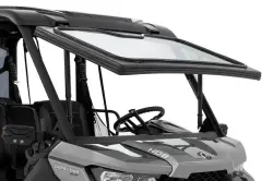 ROUGH COUNTRY Electric Tilt Windshield Glass | Can-Am Defender HD 8/HD 9/HD 10