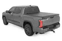 Rough Country - Rough Country Hard Tri-Fold Flip Up Bed Cover 5'7" | Toyota Tundra 2WD/4WD (2022-2025) - Image 4