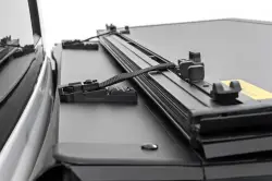 Rough Country - Rough Country Hard Tri-Fold Flip Up Bed Cover 5'7" | Toyota Tundra 2WD/4WD (2022-2025) - Image 3
