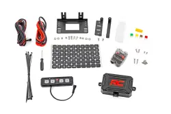 Rough Country 4 Gang Switch Panel RGB Backlit Buttons | Multifunction Modes