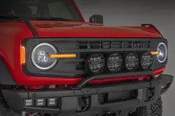Rough Country - Rough Country DRL Halo LED Headlights DOT Approved | Ford Bronco 4WD (2021-2025) - Image 2