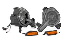 Rough Country - Rough Country DRL Halo LED Headlights DOT Approved | Ford Bronco 4WD (2021-2025) - Image 7