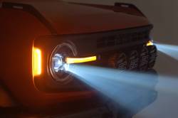 Rough Country - Rough Country DRL Halo LED Headlights DOT Approved | Ford Bronco 4WD (2021-2025) - Image 5